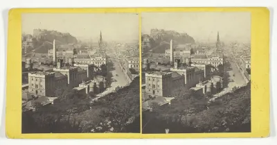 Edinburgh, from the Calton Hill