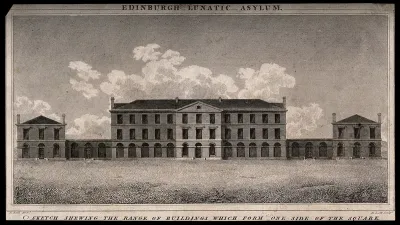 Edinburgh Lunatic Asylum: elevation