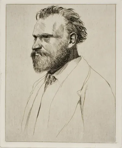 Edouard Manet, Bust-Length Portrait