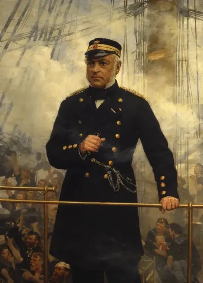 Edouard Suenson in the battle at Heligoland.
