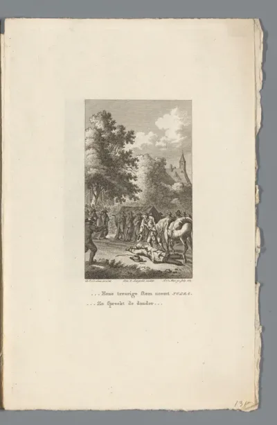 Eduard en de rouwstoet
