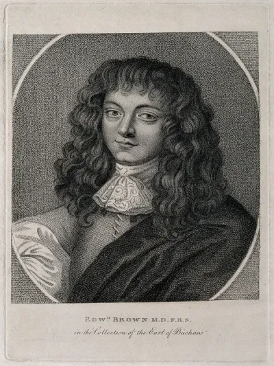 Edward Browne. Stipple engraving by E. Harding