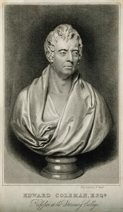 Edward Coleman. Stipple engraving by W. Read
