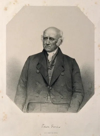 Edward Forster. Lithograph by T. H. Maguire, 1849