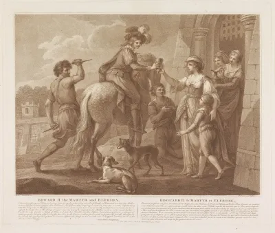 Edward II de Martelaar en Elfrida