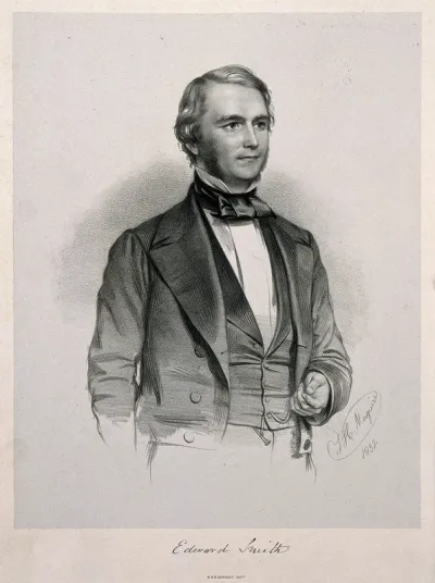 Edward Smith. Lithograph by T. H. Maguire, 1852