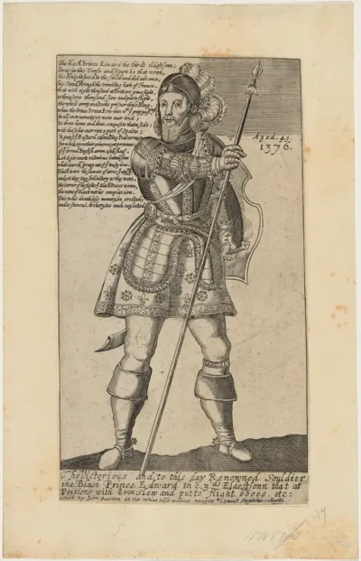 Edward, the Black Prince at the Age of 49