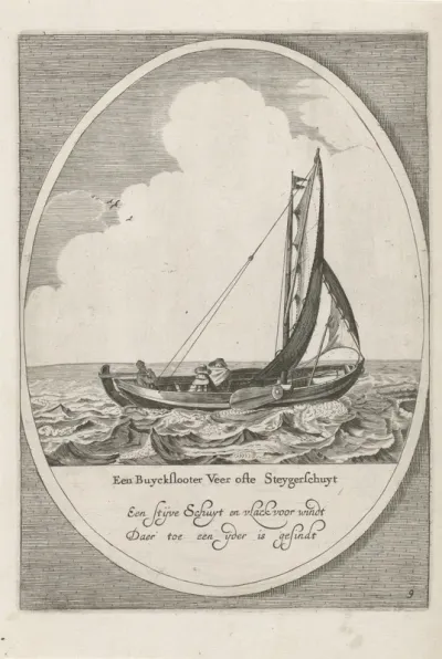 Een Buiksloterveer of steigerschuit, 1642