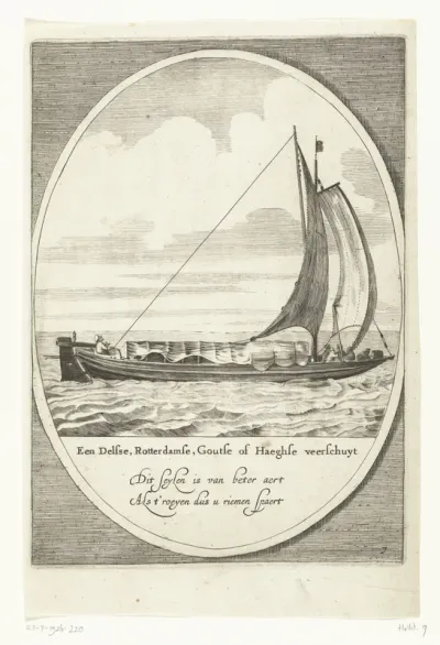 Een Delfse, Rotterdamse, Goutse of Haeghse veerschuyt