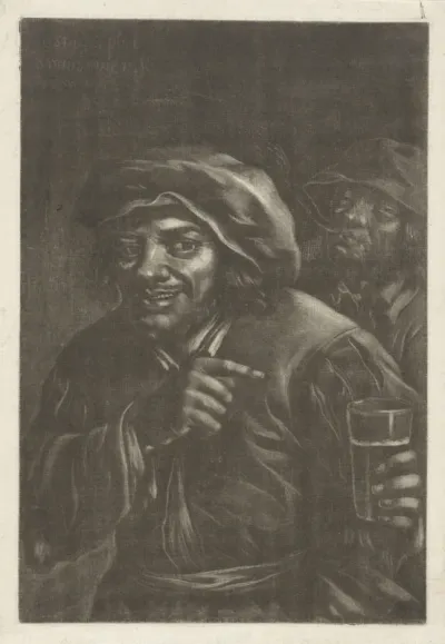 Een drinker en een roker