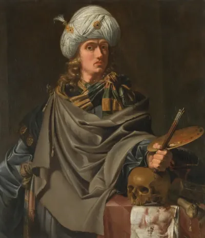 Een kunstenaar uit de klassieke oudheid