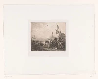 Een legerkamp