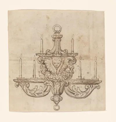 Een lichtkroon of wandarm