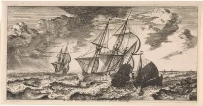 Een loodsman komt aan boord van een schip