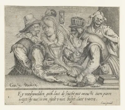 Een oude man probeert de liefde van een jonge vrouw te kopen