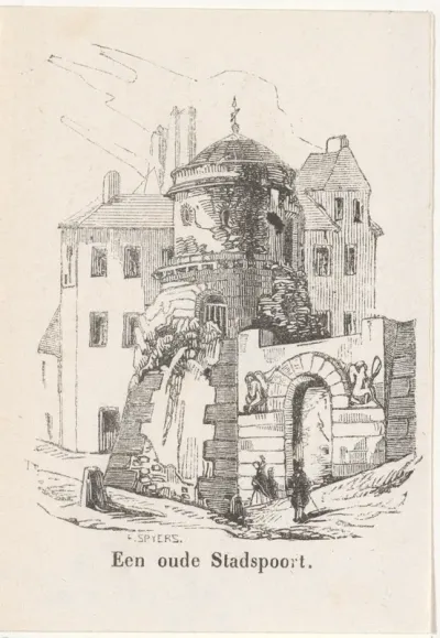 Een oude stadspoort
