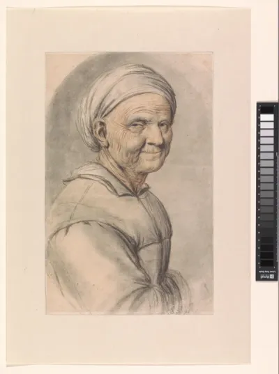 Een oude vrouw