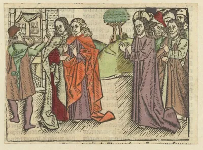 Een Samaritaan weigert Christus te ontvangen