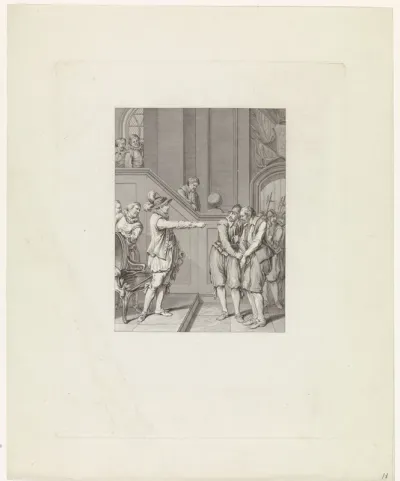 Een Spaansgezind hopman voor Oranje gebracht, 1577