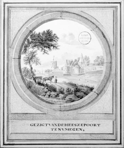 Een tekening van Berkenboom, het origineel berust in de Universiteitsbibliotheek in Leiden, collectie Bodel Nijenhuis, portefeuille 309, III, nr.: 24
