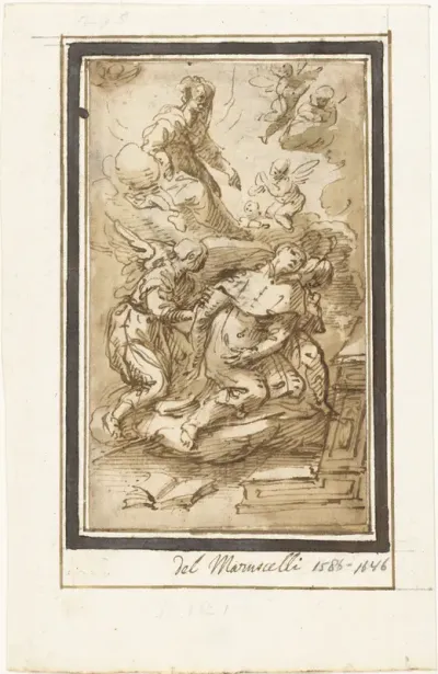 Een visioen van S. Filippo Neri
