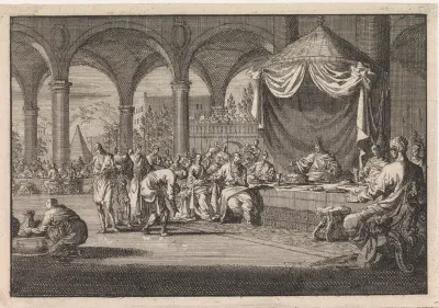 Eerherstel van de wijnschenker van de farao