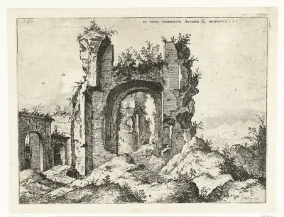 Eerste gezicht op de Thermen van Caracalla