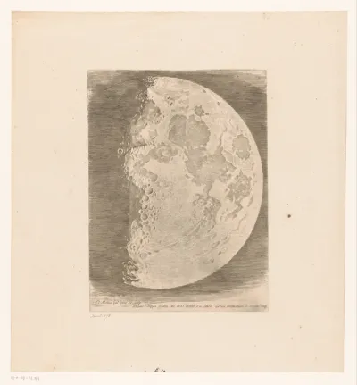 Eerste kwartier van de maan