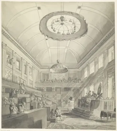 Eerste Nationale Vergadering in Den Haag, 1796