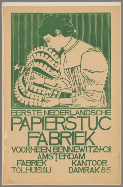 Eerste Nederlandsche Papierstucfabriek voorheen Bennewitz en Co. Amsterdam (...)