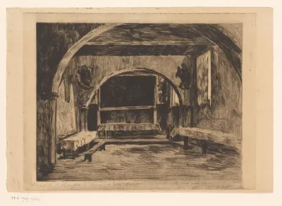 Eetzaal van een klooster te Rome