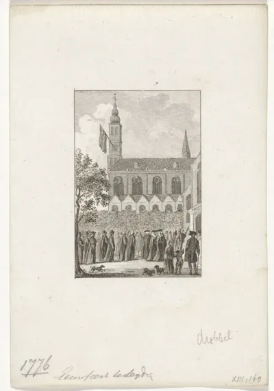 Eeuwfeest te Leiden, 1776