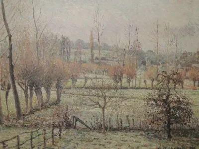 Effect of Snow at Éragny