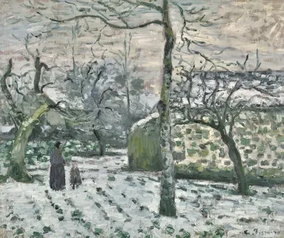 Effect of Snow at Montfoucault