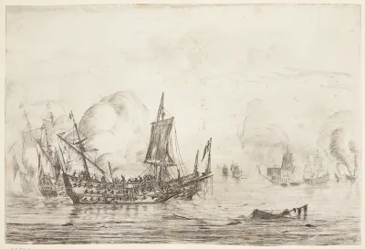 Efter et søslag