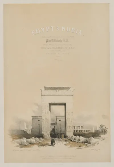Egypt and Nubia: Frontispiece Volume V