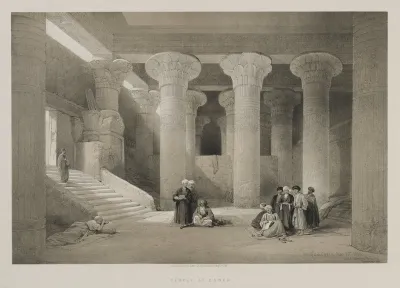 Egypt and Nubia, Volume I: Temple at Esneh