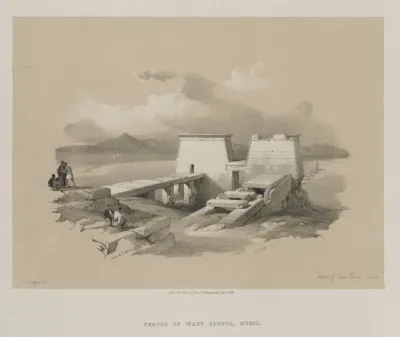 Egypt and Nubia, Volume I: Temple of Wady Saboua, Nubia