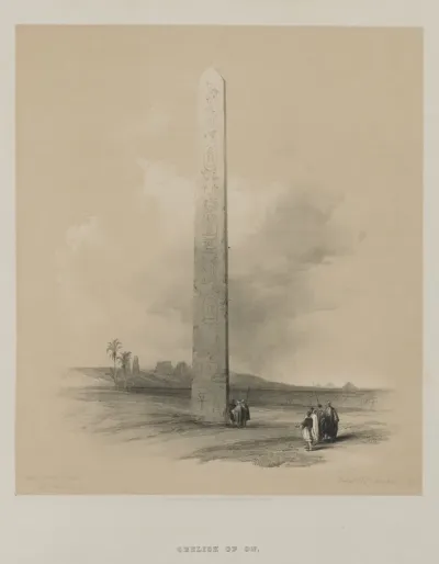 Egypt and Nubia, Volume II: Obelisk of Heliopolis