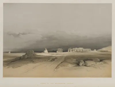 Egypt and Nubia, Volume II: Ruins of Memnonium, Thebes