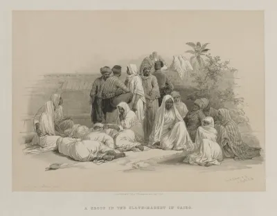 Egypt and Nubia, Volume III: In the Slave Market at Cairo