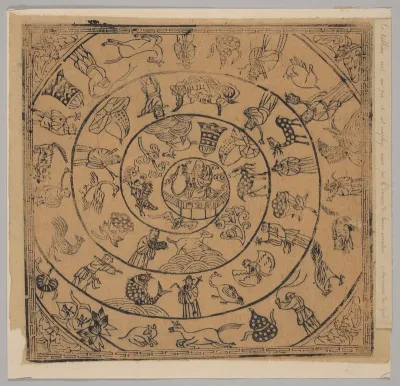Eight Immortals Honoring the God of Longevity