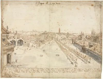 Eighteen Views of Rome: The Campo Vaccino (The Roman Forum)