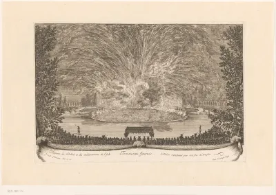 Einde van de feestelijkheden op Versailles met vuurwerkspektakel