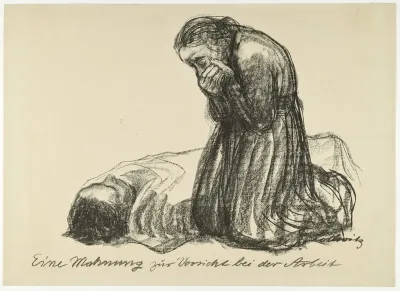 "Eine Mahnung zur Vorsicht bei der Arbeit"