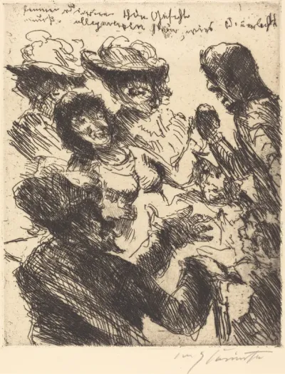 "Einer dirne schön gesicht muss allgemein sein wie's sonnenlicht" ("A pretty girl's face must be as common as sunlight")