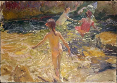 El baño, Jávea