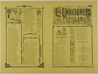 El cancionero popular, num. 13 (The Popular Songbook, no. 13)