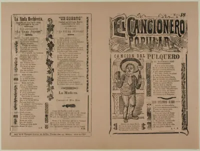 El cancionero popular, num. 18 (The Popular Songbook, No. 18)