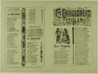 El cancionero popular, num. 8 (The Popular Songbook, No. 8)